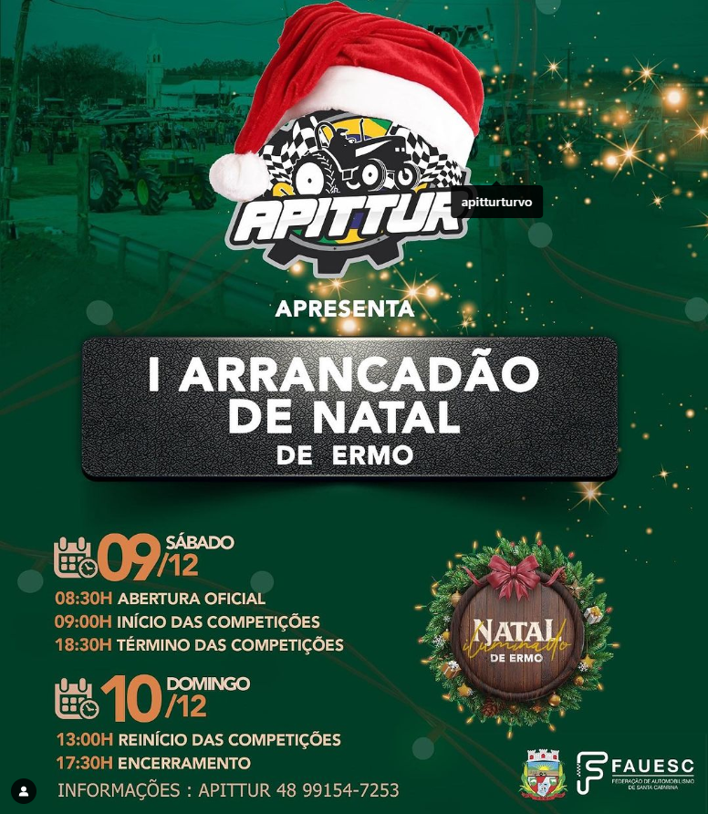 Programação especial de Natal atrai multidão na Prefeitura de