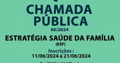 Chamada Pública – 06/2024 – EFS