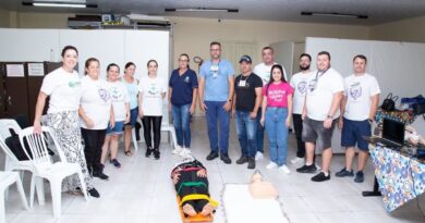 Nos dias 13 e 14 de Fevereiro, aconteceu o curso de primeiros socorros com parte da equipe da unidade básica de Saúde